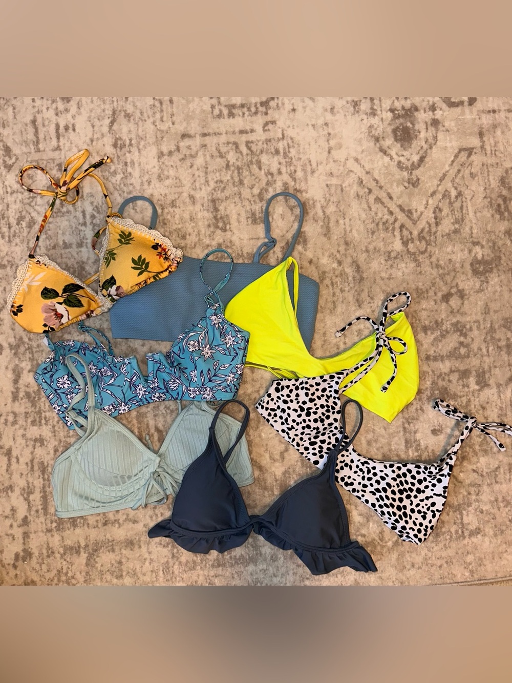 SHEIN/ Zaful tops & bottoms bikini bundle